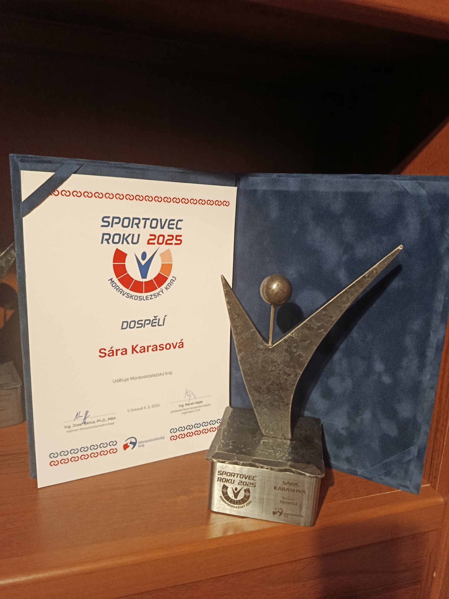 Přečtete si více ze článku Sportovcem roku 25 Sára Karasová